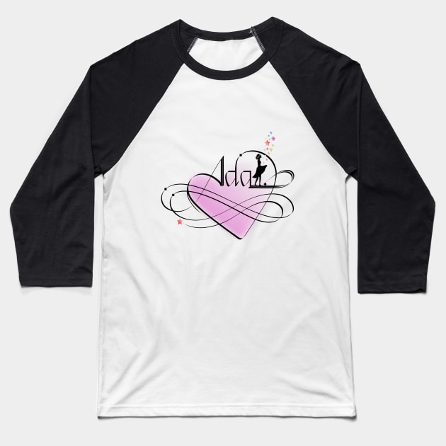 Ada - female name Baseball T-Shirt by AhMath